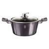 Berlingerhaus lonec s pokrovom z marmornato površino 30 cm Carbon PRO Line BH-6924