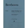 BEETHOVEN:SONATA IN F-DUR OP.5 NO.1 FOR CELLO AND PIANO