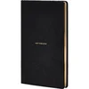 Notes 13x21cm linije 192strane s gumicom Teatro Black