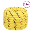 Vidaxl vidaXL Jadralna vrv, rumena, 20 mm, 25 m, polipropilen
