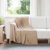 Pokrivači za bacanje 6 pcs Kamel 170 x 130 cm Runo