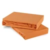 Posteljna rjuha oranžna jersey EMI, Ponjava 160x200