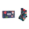 Happy Socks Nogavice modra/rumena/roza/rdeča