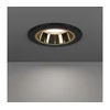 Eglo 902296 - LED prigušiva kupatilska ugradna stropna svetiljka YEBRA LED/4,8W/230V IP44 crna