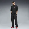 PUMA Essentials 4-Way Stretch Stacked Relaxed Pants Men, Clothing, Black, XS