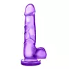 BLUSH NOVELTIES Dildo 4, Ljubičasti