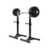 GORILLA SPORTS Stalak za šipku + Kriva EZ šipka sa tegovima (35 kg)