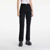 Hlače Calvin Klein Jeans Woven Label High Rise Straight Pant Black S