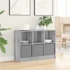 Kreveta s ladicama Siva Sonoma 88,5 x 27,5 x 63,5 cm
