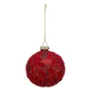 Kugla Za Jelku Staklena 9cm Velvet