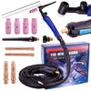Varilni gorilnik TIG LIFT SR-17V 4m kabel ventila vtič 10-25 varilnih aparatov
