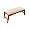 Hanah Home Touch Bench Trpezarijska klupa, Braon-bela