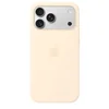 iPhone 17 Pro Max Silicone Case with MagSafe – Vanilla