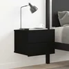vidaXL vidaXL Nočna omarica črna 40x30x30 cm iverna plošča, (20624350)