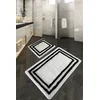 Lessentiel Maison Set 2 prostirke za kupatilo Beli