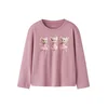 NAME IT Majica NMFVOTEA kit / pastelno lila / svetlo roza