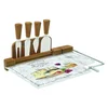 Les Fromages 6-piece cheeses serving set, 31.5 x 20 cm - Nuova R2S