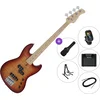 Sire Marcus Miller U5 Alder-4 SET 2 Tobacco Sunburst Električna bas kitara