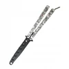 Korbi Usposabljanje nož balisong, topo rezilo, siv