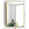 Ceramica lux Ogledalo alu-ram 60x80, gold, bez led-a - CL25 300047