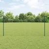 Euro ograda s postom 25 x 1,2 m Čelik premazan PVC-om Zelena