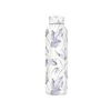 QUOKKA Quokka Solid, Steklenica / termos iz nerjavečega jekla Gray Bouquet, 630ml, 12182