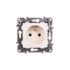 LEGRAND NILOE Enojna vtičnica z/brez 16 A 250 V kremne barve 764640