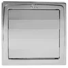 Gravitaciona ventilaciona rešetka 150x150/ fi 100mm pocinkovana-hv lim ( 8621 )
