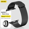 Escase Zamenska narukvica za pametni sat za Apple Watch, Crna