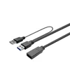 shumee Vivolink PROUSB3AAF3C USB 3.2 Gen 1 A-A kabel 3 m črne barve