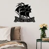 Wallity Zidna dekoracija Come Away, 55 x 50 cm, Crna