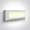 VANJSKA ZIDNA LED SVJETILJKA 3,5W CCTV IP65 BIJELA