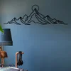 Atelier Del Sofa Zidna dekoracija Everest, 119.5x37 cm, 1.2mm, Crna