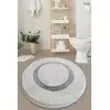 Lessentiel Maison Prostirka za kupatilo 90cm Siva