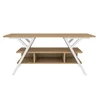 Hanah Home HANAH HOME Minerva - White, Oak TV omarica, (20867301)