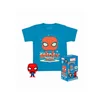 Komplet majice in figurice Funko Pocket Pop! Marvel Holiday Spider-Man - otroški XL