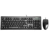 A4Tech Komplet Tipkovnica + Miška KM-72620D USB Črna