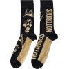 Notorious B.I.G. Nogavice Gold Crown Black & Gold 40-45