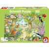 Otroška sestavljanka Schmidt puzzle Živali v gozdu 100 delni