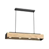 Luster na sajli MAISON 4xGU10/8W/230V braon/hrast