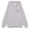 Cropp - Dukserica oversize s kapuljačom - light grey