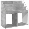 Polica za knjige za djecu Betonski sivi 72,5 x 29,5 x 69 cm