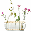 Vaza IKEBANA 33 cm, zlata, steklo, Fritz Hansen