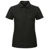 MAJICA KRATKI RUKAVI POLO B&C ID.001/WOMEN 180G CRNA S