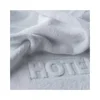 Peškir sa natpisom Hotel 50x100cm 500 g/m2, Beli