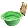 Zložljiva posoda BecoBowl EKO Travel, zelena, M