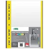 Mapa pvc u levia barvni rob 75mic mix barve 1/25 111030 LEVIA