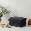 Lessentiel Maison Set peškira za kupanje, 2 komada, Crni