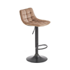 Barski stol 106x43 cm antracit/rjava