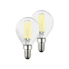 Briloner LED žarnica E14 2,5W prozorna 3000K 525lm EEK A 2er